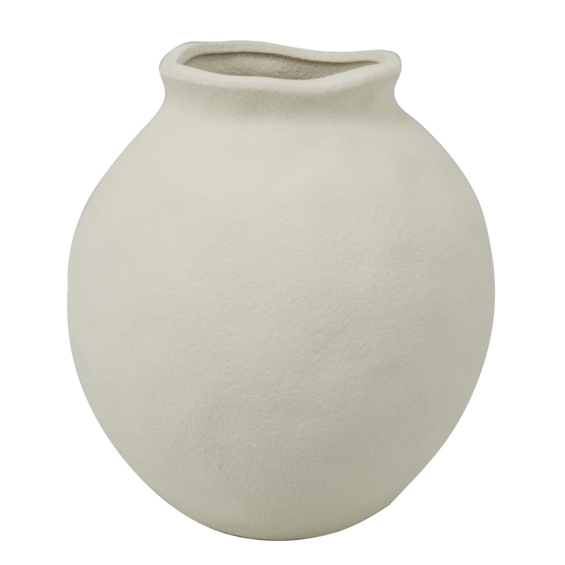Product image: Porcelain big vase in white, , medium-null