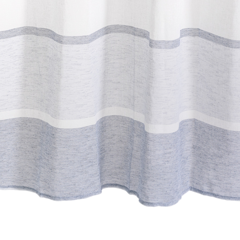 Easy home drum curtain with rings 140x260cm - blue, , medium-null