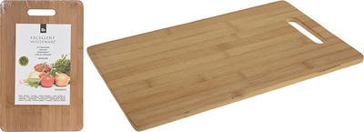 Chopping board bamboo 40x25x1cm