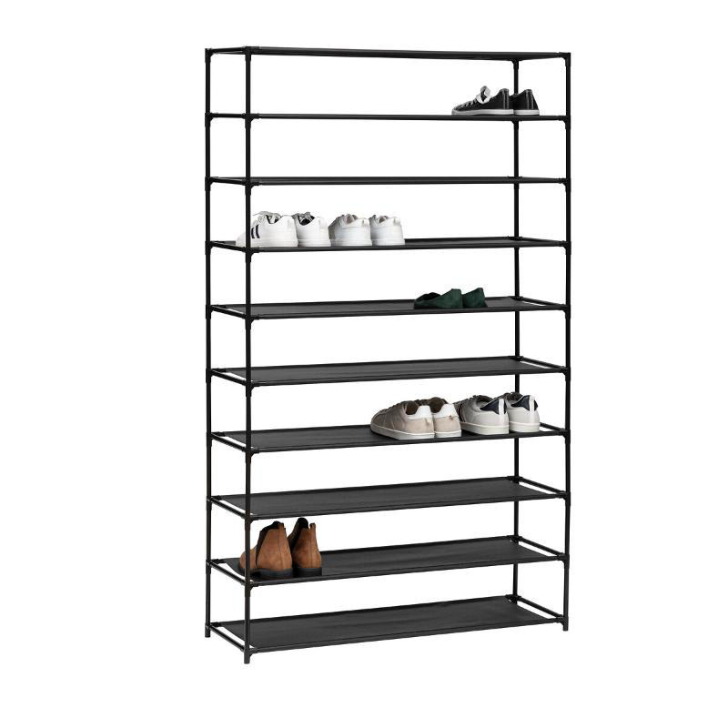 Five shoe rack with 10 shelves - grey, , medium image number null