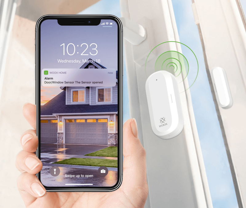 Woox r7047 Wi-Fi zigbee smart door & window sensor, , medium-null