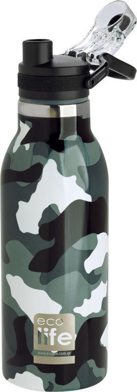 Ecolife thermo camouflage with sport cap x 550ml-null