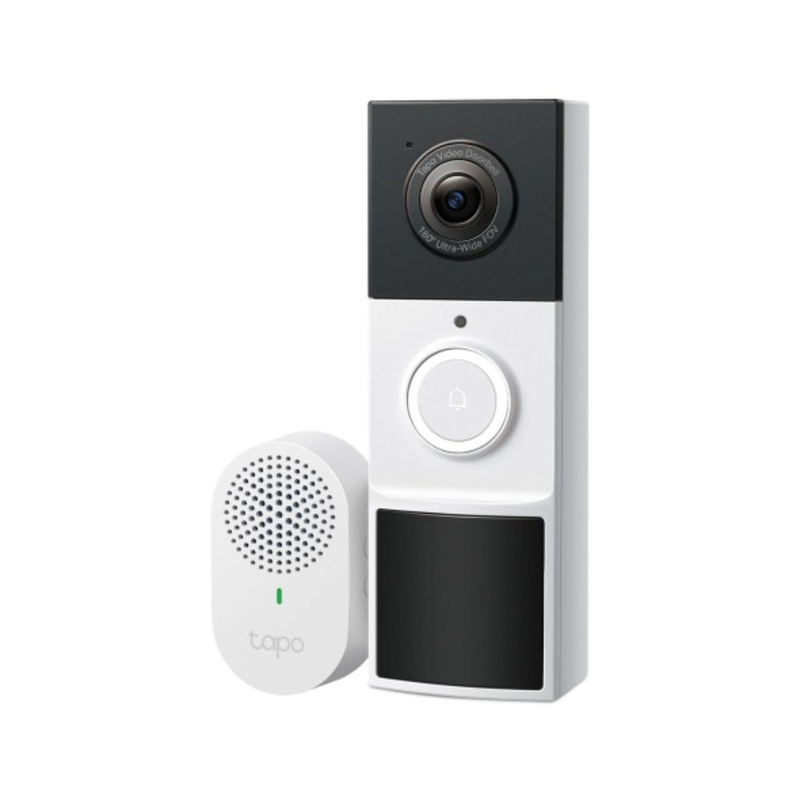 Product image: Tapo d210 έξυπνο κουδούνι πόρτας με κάμερα 2k & μπαταρία μακράς διάρκειας για ασφάλεια χωρίς καλώδια, , medium-null