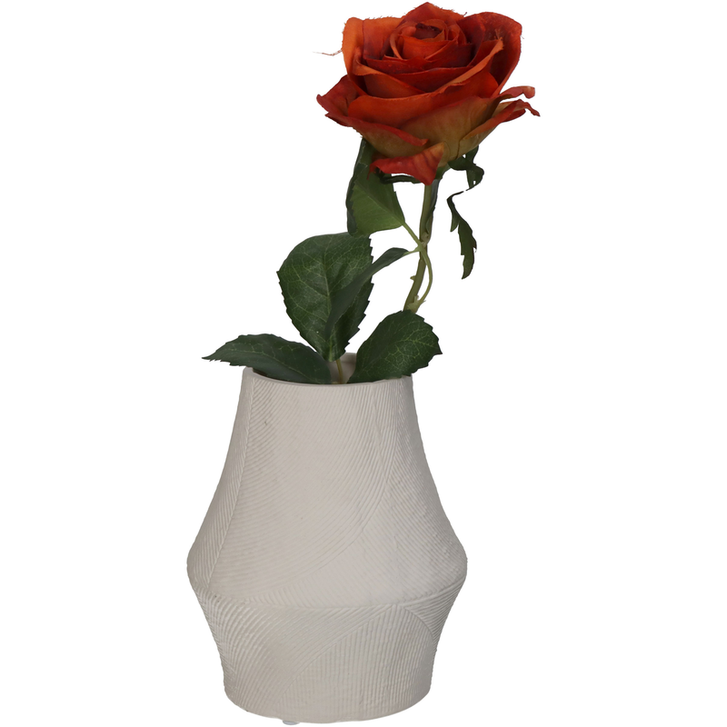 Kersten vase porcelain white 12.6x12.6cm, , medium image number null
