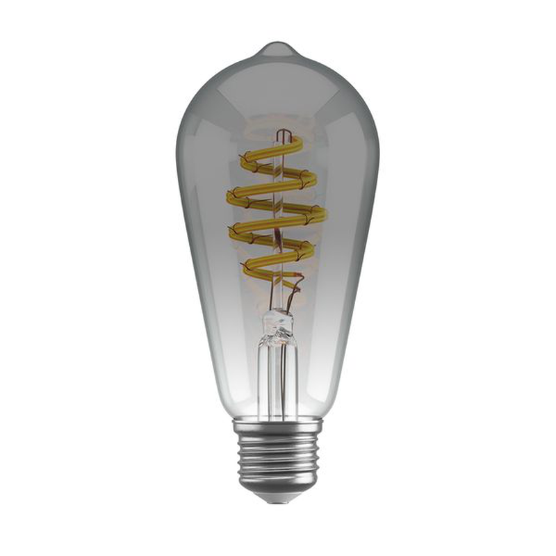 Smart bulb cct e27 st64-smokey-null