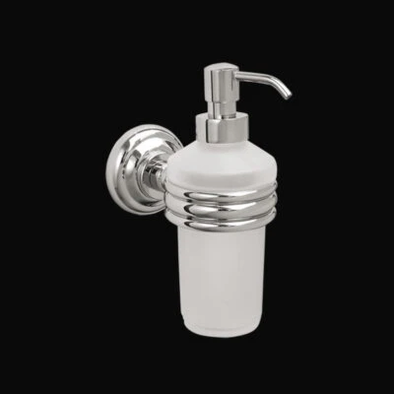 Retro wall mounted soap dispenser chrome, , medium-null