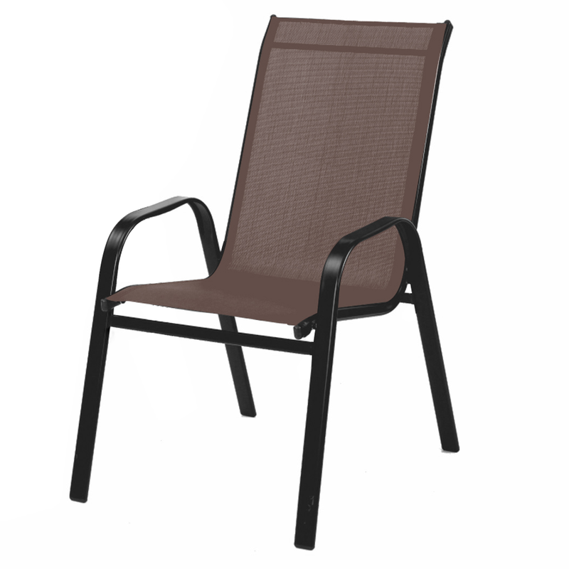 Product image: L.h garden metallic black chair black frame-null