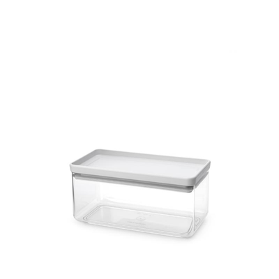Brabantia tasty τετραγωνο κουτι αποθηκευσης 1.5l - anoixto γκρι, , medium
