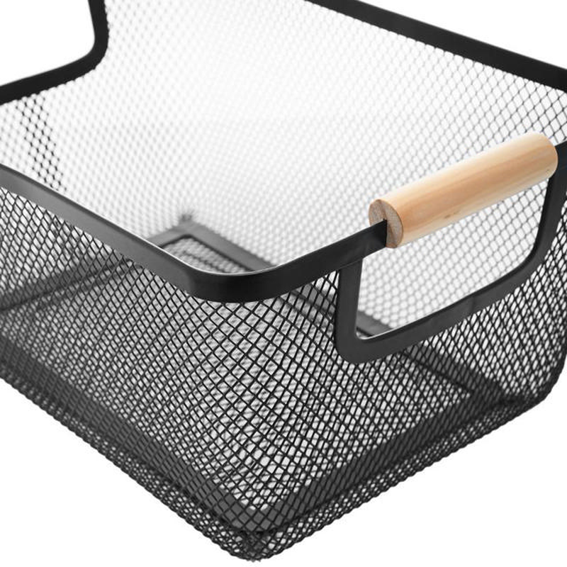 Estia storage basket 30x21x14cm - black, , medium-null