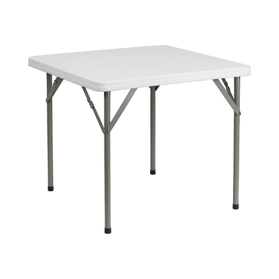 Τετράγωνο πτυσσόμενο τραπέζι 88x88cm από ανοξείδωτο χάλυβα, , medium