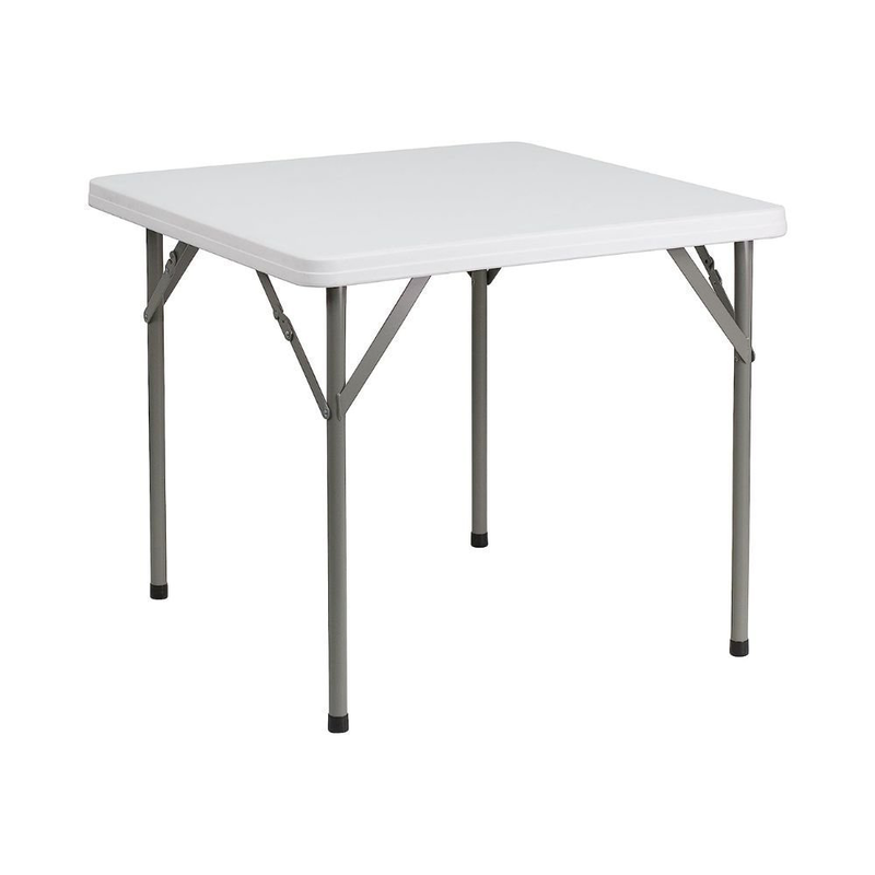 Product image: Τετράγωνο πτυσσόμενο τραπέζι 88x88cm από ανοξείδωτο χάλυβα, , medium-null