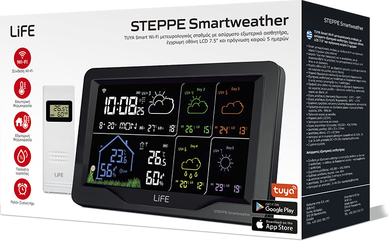 Lifetuya smart Wi-Fi weather station, , medium-null