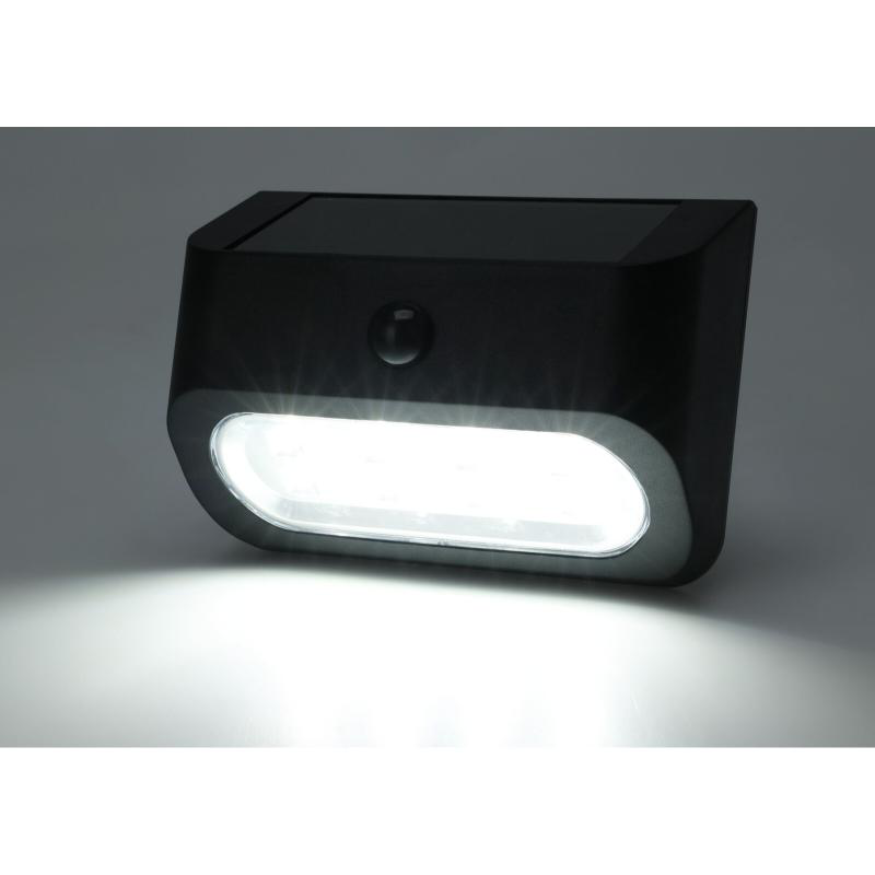 Solar wall light 13x9cm - black, , medium image number null