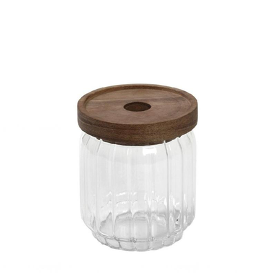 Espiel glass jar acacia 500ml, , medium