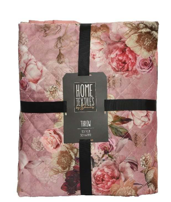 Throw polyester - velvet pink, Velvet Pink, medium