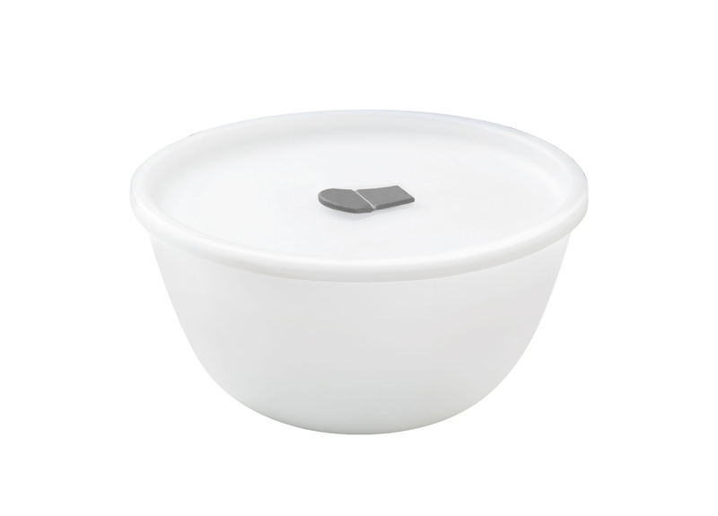Mixing bowl 1.5l with lid white, , medium-null