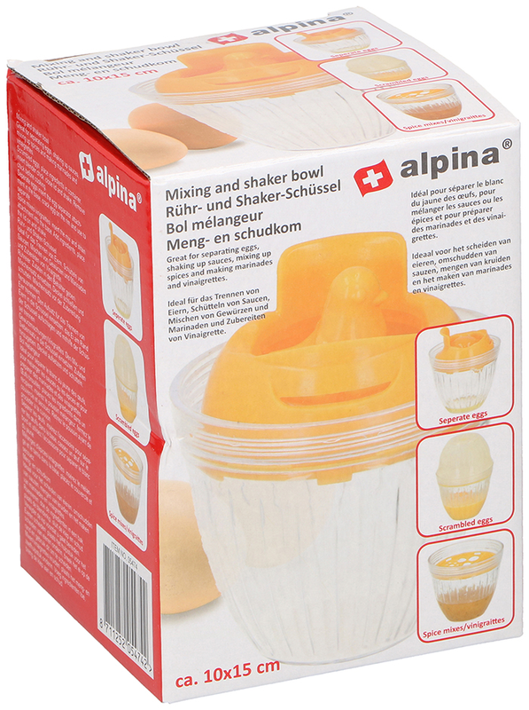Mixing & shaker bowl pp/abs 10x15cm, , medium image number null