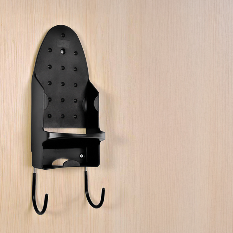 Life upright wall mounted support base for iron - black, , medium-null