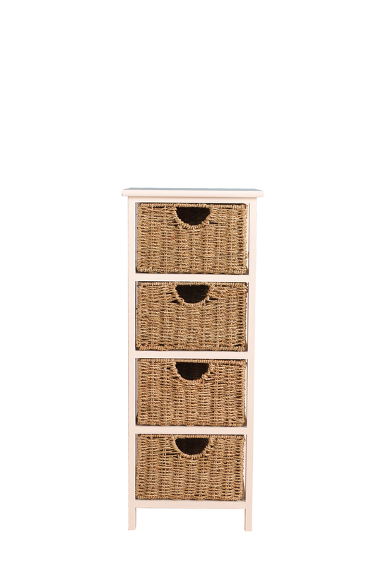 Tina wooden cabinet with 4 baskets, , medium-null