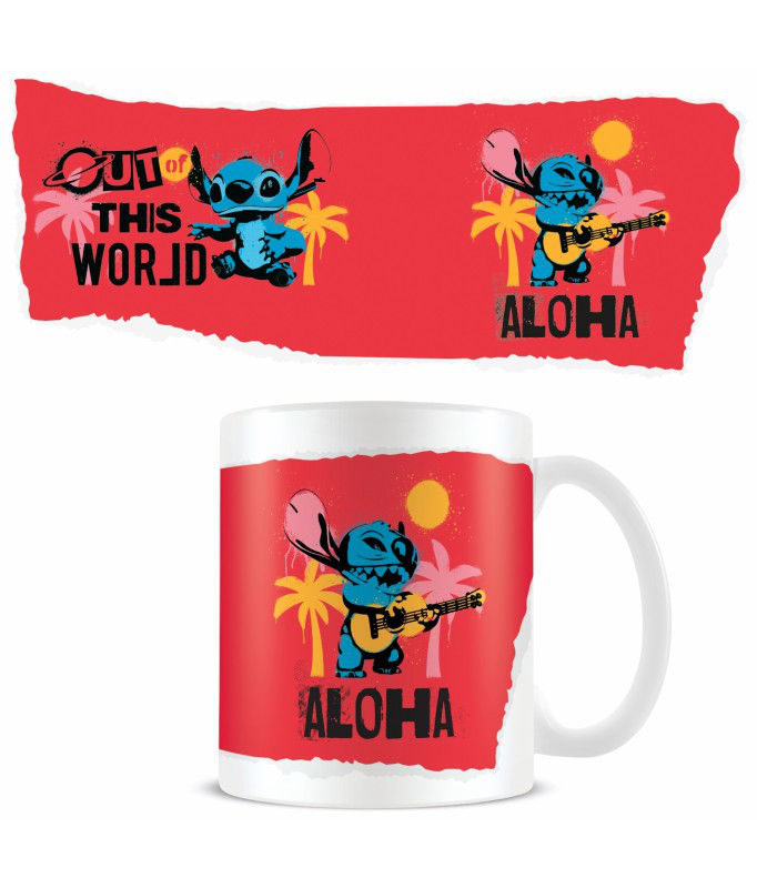 Disney lilo and stitch aloha stitch mug, , medium-null