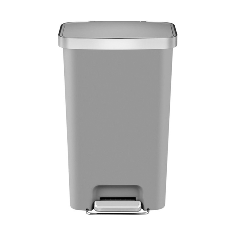 Eko hana basket with pedal 45l gray-null