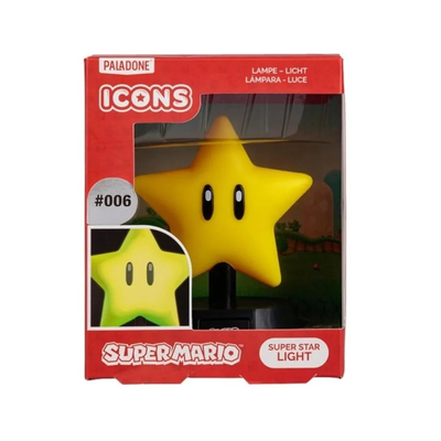 Paladone super mario star icon light, , medium