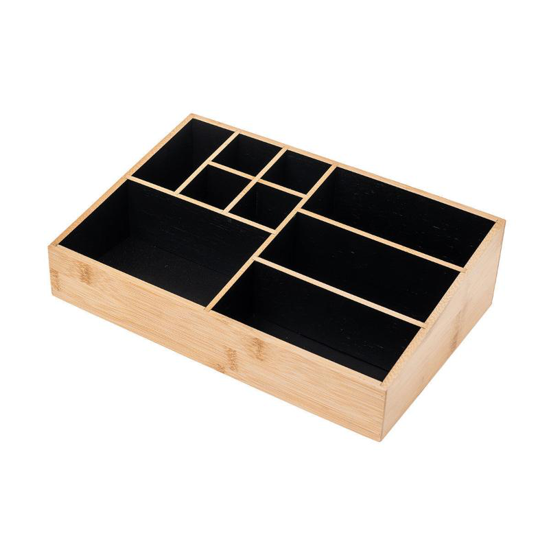 Estia bamboo essentials cosmetic organizer, , medium image number null