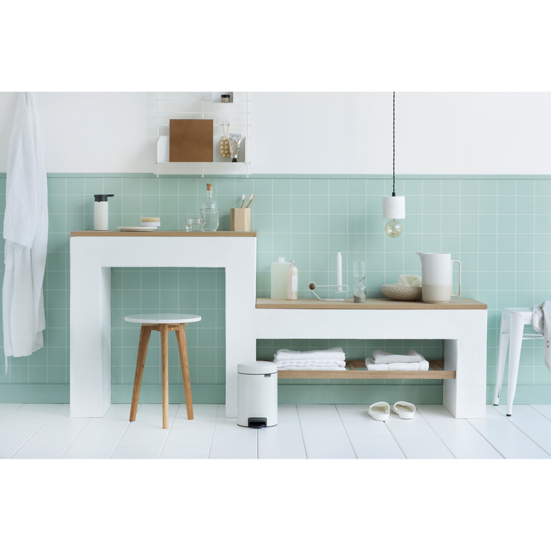 Product image: Brabantia new icon pedal bin 5l - matt steel-null