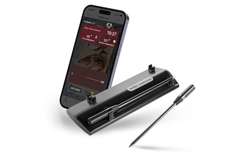 Witt cookperfect wireless dual thermometer - black, , medium-null