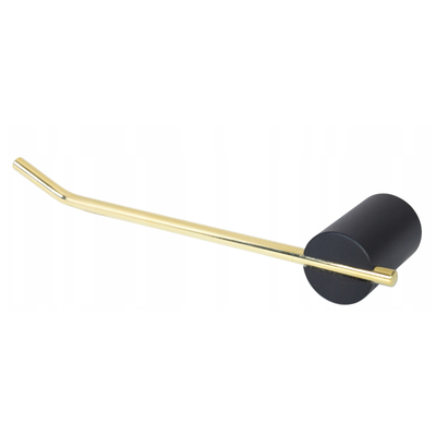 Bisk sintra toilet paper holder black/goldsintra toilet paper holder black/gold, , medium