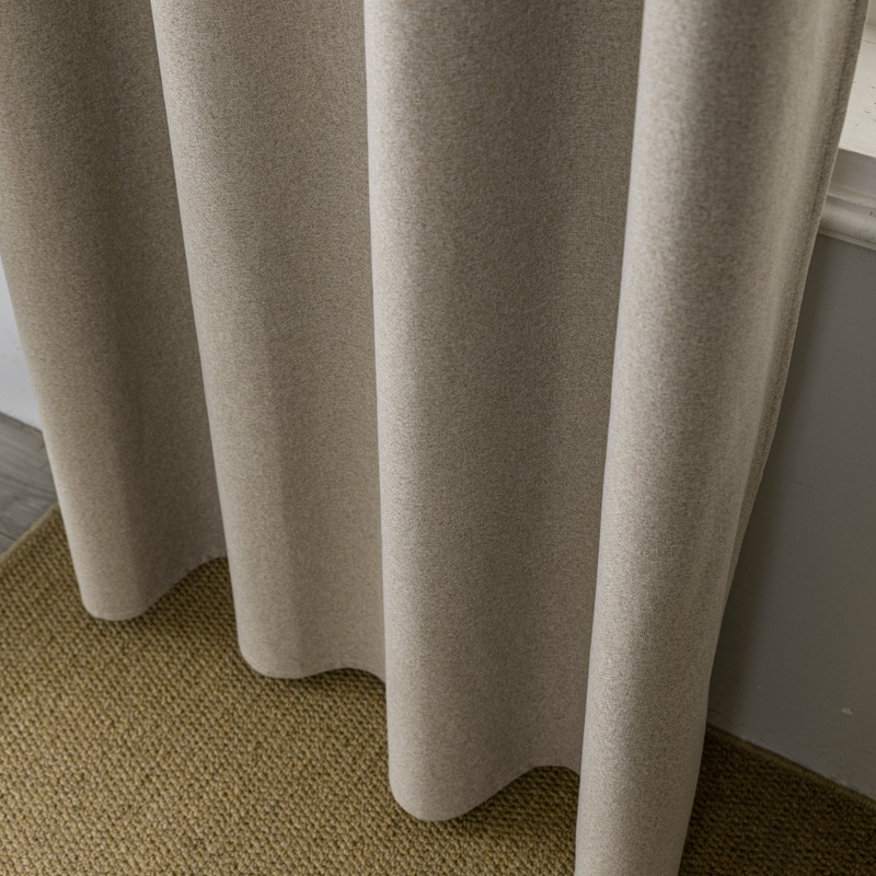 Curtain ready with tressa-270x270cm 100 blackout #6010-null