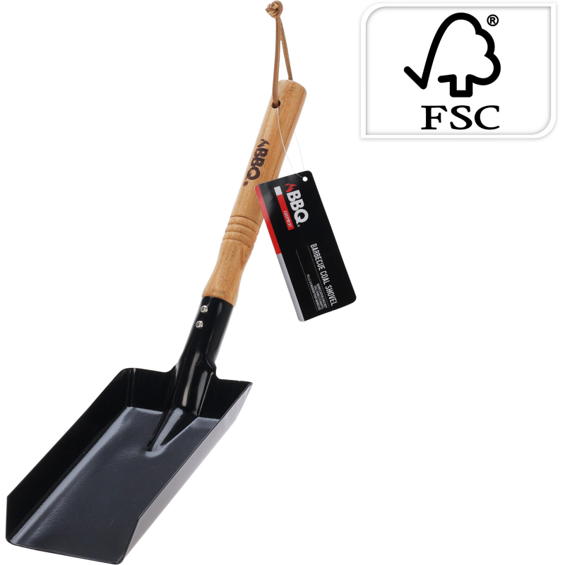 Bbq shovel wooden handle, , medium-null