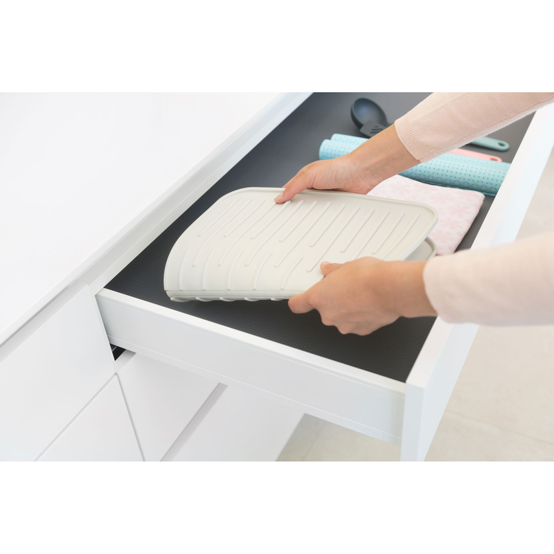 Brabantia χαλακι απο σιλικονη για στεγνωμα πιατο - anoixto γκρι, , medium image number null