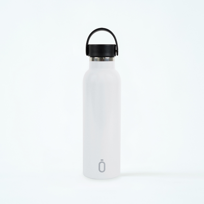Thermal bottle white 600ml, , medium