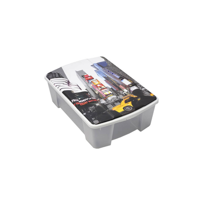 Artplast plastic storage box 56 x 39 x 18cm new york