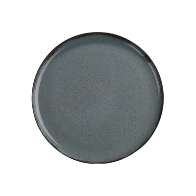 Of mood blue flat fruit plate 19cm (0344695), , medium