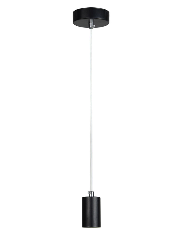 Sunlight 1xe27 (max. 60w) pendant light metal black ø85xh1063mm, , medium image number null