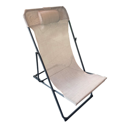 Deck chair garden relax light gray