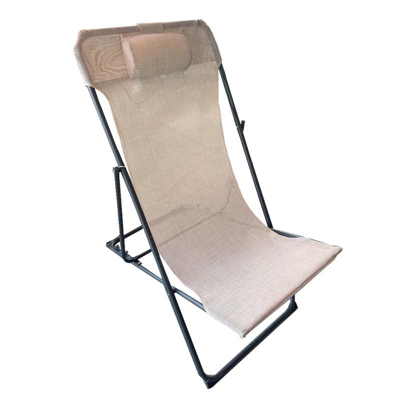 Deck chair garden relax light gray image number null