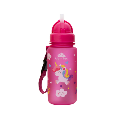 Alpintec kids water bottle - UNICORN - 400ml, , medium
