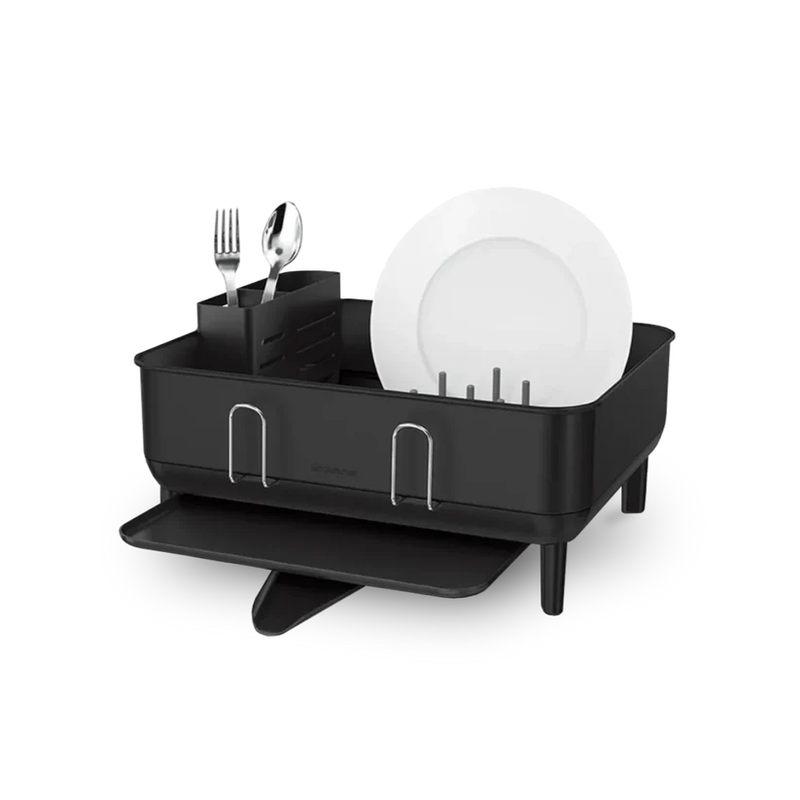 Product image: Steel frame dishrack compact matte black, , medium-null