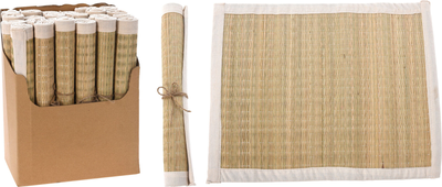 Placemat 35x45cm grass with cotton, , medium