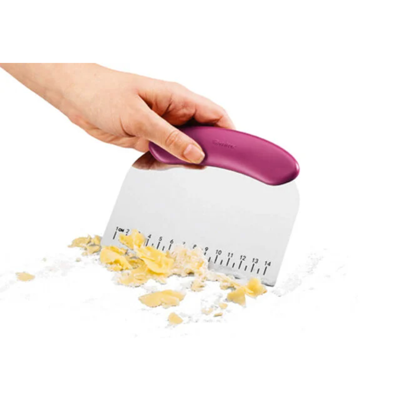 Metaltex dough scraper with laser guide, , medium-null