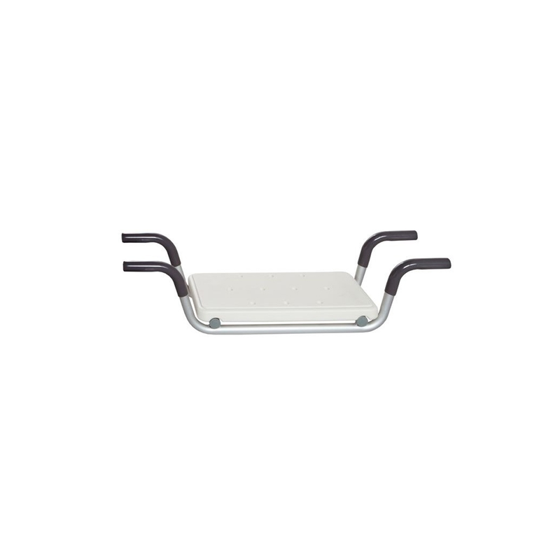 Bathroom seat pro 730x180mm white with metal, , medium-null