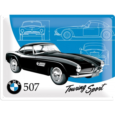 Nostalgic tin sign 30x40cm bmw - classics 507, , medium