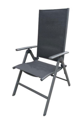 Stefy aluminium padded folding chair, , medium
