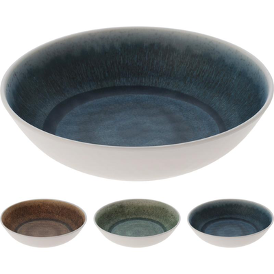 Excellent houseware melamine soup plate 20.5cm- assorted colors