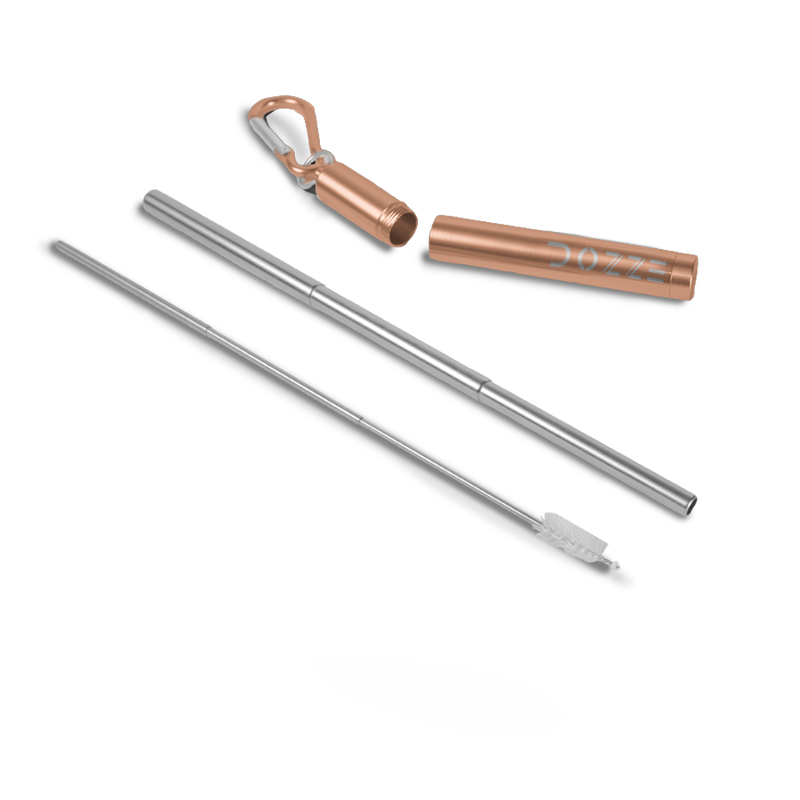 Dozze stainless steel collapsible straw-null