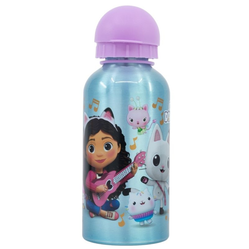 Product image: Stor : gabby dollhouse- aluminium bottle 400ml 21234, , medium-null