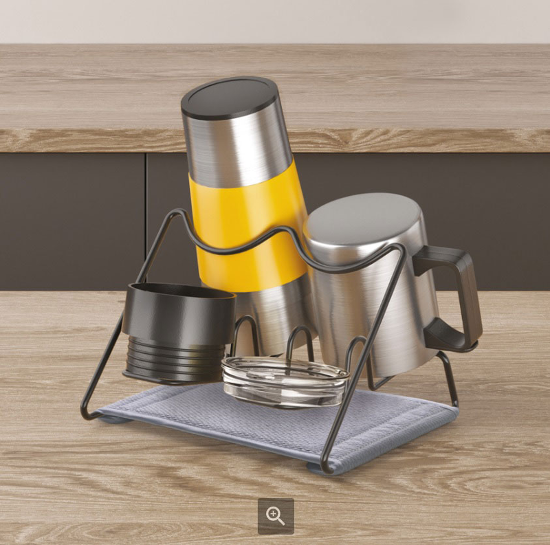 Metaltex 2 place bottle dryer drymug2, , medium-null